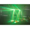 Högkvalitativ 2 ögon RGBW LED Double Roller Scan Light Bar America DJ Night Club Party Stage Scanner Light