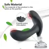 Anal Toys Manlig uppblåsbar prostatasmassage Plug Expansion Vibrator Sexleksaker för män Butt Trådlös dildo -leksak för vuxna 09305086151