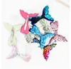 Scale Reversible Gradient Sequin Mermaid Tail Hair Clips Barrettes Children Baby Hairpin Bobby Pin Fashion Jewelry Will and Sandy