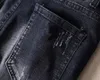 Jeans da uomo Jeans da uomo di design da uomo High street Taglia 2940 revival rock Cotone Off Pantaloni vintage Casual Personalizzati Fori per moto Elasticità Denim Skinny St