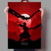 Ретро-плакат Hunter X Hunter Killua Zoldyck Kurapika Gon Freecss Hisoka Anime Pogers Posters Canvas Картина Стена Изображение Home Deco Y0927