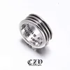 S925 Sterling Men's personalized creative ringIEML