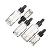 Lab Supplies 10pcs/lot 5ml To 100ml Clear Round Glass Refined Oil Bottle With Droppers For School Experiment