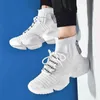 Damyuan Męskie Retro Sock Sneakers 47 Wysokiej Top Chunky Mężczyźni Buty Oddychające Mężczyźni Grube Dotning Casual Shoes Zapatos de H1125