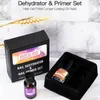 Nail Art Kits BX0F 15ml Professional Natural Primer And Prep Dehydrator Set Long Lasting Fast Air Dry Bright Polish For Home DIY