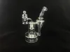 Haisahs, Najnowszy Klein Tornado Perkolator Szkło Bong Recykler Rury wodne 14mm Kobiece Połączenie Olej Dab Rigs Global Dostawa