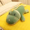 Büyük boyutlu güzel dinozor peluş oyuncak yumuşak karikatür hayvan dinozor doldurulmuş oyuncak bebek yastık kız doğum günü hediyesi3209757