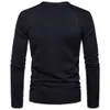 Maglione lavorato a maglia da uomo primavera autunno uomo nuovo tinta unita scollo a V maglione a maniche lunghe cardigan top casual taglie forti abbigliamento uomo