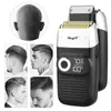 Professional Barber Hair Clipper Men Rechargeable Electric Blad Head Shaver Beard Nose Body Trimmer Razor Shaving Cutter Machine 220216