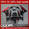 Fairings de injeção para Kawasaki Ninja 600cc ZX 6R 6 R 636 600 CC 2009-2012 13No.36 ZX600 ZX636 ZX6R 09 10 11 12 ZX-636 ZX600C ZX-6R 2009 2012 2012 OEM Bodys Chamas vermelhas