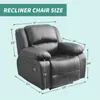 Jacquard Recliner Sofa Cover All-inclusive Massage Deck Chair s Spandex Lounge Single Seat Couch Slipcover Armchair 211116