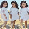 Bebek Kız Dantel Straplez Elbise Çocuk Askılı Prenses Elbiseler Yeni Yaz Pageant Tatil Çocuk Butik Giyim