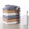 Towel Cotton Bath Set For Bathroom 2xHand Face Towels Adult White Brown Grey Terry Washcloth Travel Sport248t