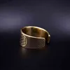 Vintage Archangel Metatron Warrior Knight Angel of Life Seal Adjustable Rings for Men Solomon Kabbalah Ring Amulet Aesthetic244R