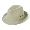 Wide Brim Hats Bowler Hat Middle-aged And Elderly Men Old Man Senior Dad Fashion Top Jazz Elob22