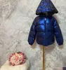 Manteau d'hiver en duvet pour enfants Veste à carreaux Marque Bébé Garçons Filles Vêtements Vêtements d'extérieur chauds pour enfants