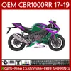 Booda CBR1000 CBR 1000 RR CC 2017-2019 Bodywork 75NO.119 CBR 1000RR 1000CC緑紫色紫色の100018 2019 CBR1000CC CBR1000RR 17 18 19 19注入OEM本体