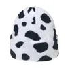 Cappelli invernali da donna Nero Bianco Modello animale Cappello da sci Cappello unisex caldo lavorato a maglia da uomo Berretti Moda Hip Hop Skullies per Uomo Donna