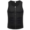 Mäns kroppssaxar Mens Shaper Midjetränare Slimming Vest Workout Tank Tops Shapewear Sauna underskjortor Kompressionskjorta TI2507