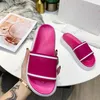 Hybrid Signature Summer Slippers Women Fashion Designers Flat Slides Flip Flops Luxurys Platform Shoes Logo sandals 35-40