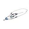 Originele ontwerp kleur kralen ketting stiksels heren ketting mode armband trendy merk wild hip-hop straat ins hoge trui