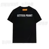 2022 Yaz Tasarımcısı Lüks Erkek T-Shirt Tshirt Avrupa T-Shirt Gömlek Klasik Mektup Geometri Ok Baskı Kısa Kollu Moda Rahat Pamuk Tee Tops
