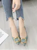 Dress Shoes Arrival 2021 Spring And Autumn Fashion Trend Explosion Models Women's All-match Pointed Sexy High Heels Size40