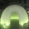 7M Średnica schroniska LED Light Nadmuchiwane Igloo Luna Namiot, Bar Dome Marquee, Balloon na dachu Lampa Balloon na wystawę