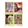 New Style Warriors Terra Cartão Oracular Cartões de Tarot PDF Guidance Deck Divination Divination Festas de Entretenimento Jogo 44 Folhas / Caixa