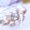 Cluster Rings Mintha 8-9 mm Pearl Jewelry Natural For Love Freshwater 925 Sterling Silver Ruby Party Women Edwi22