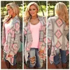 Damesmode Aztec Gedrukt Lange mouwen Casual All-Match Cardigans 211007