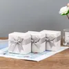 Geschenkpapier 2021 Ankunft Hersteller Großhandel Schmuckverpackungsbox High-End-Ring mit Schleifenschachteln für Schmuck