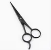Home Use Hair Scissors Barber Black Mini Size Shaving Shear Trimmer Stainless Steel Beard Scissor Eyebrow Mustache