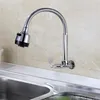 Zinc Alloy Kitchen Faucets Flexible Cold Water Faucet Plating Kitchen Faucet Universal Single Holder Single Hole Basin Water Tap 211108