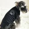 Felpe per animali da ricamo Gilet Abbigliamento per cani Personalità Gilet per animali domestici stampati T-shirt Vestiti per cani di taglia piccola e media