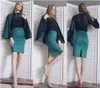 Wielokolorowe Kobiety Spódnica Spring Solid Suede Work Wear Pakiet Hip Ołówek Midi Jesień Zima Bodycon Femininas SP012 210629