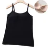 cami top con supporto del reggiseno