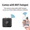 X6D 4K 1080p HD Mini IP-kamera Nattversion Voice Security Wireless Surveillance Sport Cameras WiFi Video Recorder DV-videokamera