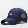 Snapbacks Big Head بالإضافة إلى حجم البيسبول الصيفي الصيفي النسيج الشبكي شمس قبعة Men's Snap Cap M 55-59cm الطول 60-64cm G230529