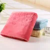 Toiletartikelen Mannen Vrouwen Ultrafijne Fiber Printing Cartoon Big Bad Handdoek Thuis Kinderen Wrapped Chest Kids Washcloth 70 * 140cm 9262