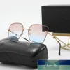 designer de marque nouveau pilote classique lunettes de soleil mode femmes lunettes de soleil UV400 cadre en or lentille miroir avec boîte Conception experte des prix usine Qualité Dernier style