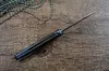 NOC Knife 440C Blade Spear Point Handle Outdoor Camping Caccia Coltello tascabile G10 Fibra di carbonio Strumenti EDC Cartelle Collezione Regalo DG12