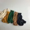 Suéteres cálidos de invierno para niñas, suéteres de cuello alto de punto grueso para niños, suéter de cuello alto para bebés, suéter, abrigos para niños