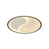 Modern Bedroom Ceiling Lights LED Round Acrylic Hanging Lamp For Kitchen Foyer Attic Creative Design Lustre Dimmable