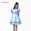 Vevefhuang spel wonderland party cosplay alc kostym anime sissy maid klänning uniform söt lolita halloween xmas y0913