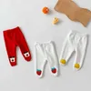 Geboren baby baby jongens meisjes cartoon dikker rompertjes + panty-slang kleding herfst kinderen jongen meisje lange mouw kleding 210429