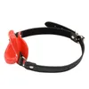 Nxy Giocattoli per adulti Nuovo Schiavo Erotico Bdsm Bondage Strap Labbra o Anello Gag Fetish Silicone Bocca Aperta Pompino Sesso per Coppie 1207