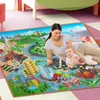 Barn Barn Baby Crawling Blanket Carpet Rug City Liv Lär dig att gå väg trafikspel Mat Hem BM88 210724