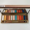 Paleta de sombras com 12 cores, sombra selvagem, deserto, neutro, brilhante, fosco, com espelho, escova de maquiagem dupla, hills pale1880926