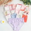 24PCS / Lot Bomullsflickor Briefs Barns underkläder Triangle Panties Kids Underbyxor 2-12Years 2479 Q2